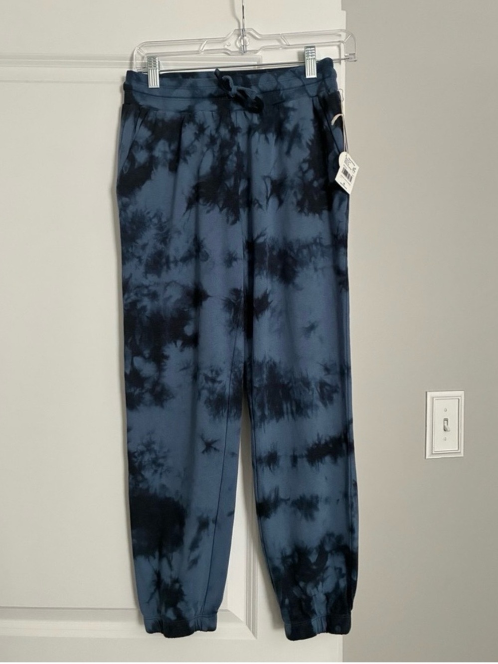 Splendid Eco-friendly Blue Tie-Dye Jogger Sweatpants